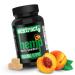 Hemp Gummies Delta Premium 500 Milligram High Potency - 25 Per Fruity Gummy Bear - Stress Relief, Inflammation, Pain, Restful Sleep (Peach Bliss)