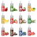 Nomeca Food Flavoring Oil, Candy Flavors Strawberry Chocolate Vanilla Flavoring Extract for Baking Cooking and Lip Gloss Making, Water & Oil Soluble - .2 Fl Oz / 6 ml with Droppers (Pack of 12) 12 Flavors