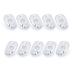 Edison & King nose pads for glasses for replacing - glasses pads nose pad silicone pads titanium pads - different shapes sizes materials silicone pads for screwing 5 pairs of screw pads (classic)