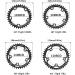 DECKAS Round Chainring 110BCD - 36T to 52T Narrow Wide for 7-12 Speed Chains - Buy Online on SooperMarket.com