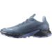 Salomon Women's Alphacross 5 Hiking Shoe 40 EU Bering Sea Carbon Blue Heron
