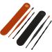 Double Massage Color Home Cleansing Tool Set - Portable Adult Spiral Tweezer for Care, Picnic & Wax Removal - 4 Sets - Buy Online on SooperMarket.com