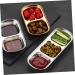 MAGICLULU Dining Tableware 9 Pcs Seasoning Dish Japan 304 Stainless Steel Household Seasoning Plate 20x8cmx3pcs As Shownx3pcs - Buy Online on SooperMarket.com