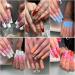 480 Pcs Straight Square Nail Tips | Clear Half Cover C Curve Acrylic & Gel Extension Set - Buy Online on SooperMarket.com