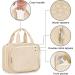 Narwey Women's Hanging Travel Toiletry Bag - Brown Medium | Cosmetics Makeup Organizer for Travel Size Accessories - Buy Online on SooperMarket.com