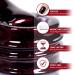 RARJSM Burgundy Cat Eye Gel Nail Polish - Diamond Black Red Velvet Glitter 15ml - UV LED Soak Off for Home Salon Christmas Manicure - Buy Online on SooperMarket.com