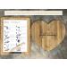 Keroos Plasterprint Baby Hand & Foot Set with Letter Stencils | Premium Wooden Frame | Safe Plexiglass | Ideal for Pets | Shop Internationally - Buy Online on SooperMarket.com