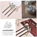 FOMIYES 100 Pcs Hairpin Accessories Applique Bride Flowers 1X1cmx2pcs Silverx2pcs - Buy Online on SooperMarket.com