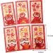 Generic 6X Red Envelopes for Chinese Lunar New Year Red Packets Best Wishes Gift from Hong Bao Lucky Money for Spring Festival Graduation Style C - Buy Online on SooperMarket.com