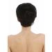 WIG ME UP DP-HH-1 Human Hair Wig for Women & Men - Short Pixie Wavy Black Style - International Shipping Available - Buy Online on SooperMarket.com