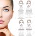 Dark Brown Eyebrow Stamp Stencil Kit - 10 Styles with 2 Brushes | Reusable Eyebrow Stencils - Buy Online on SooperMarket.com