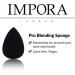 Impora London Beauty Makeup Blender Trio Set - Original Teardrop/Egg Shape, Vegan & Latex Free - For Liquid, Concealer, and Cream Makeup - 3 Black Sponges - Buy Online on SooperMarket.com