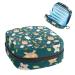 Small Pets Pattern Sanitary Napkin Storage Bag Feminine Menstrual Cup Pouches Nursing Pad Holder Tampon Bags Portable Period Bag for Women Teen Girls 1Pcs Multi-colored 6