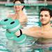 Timoo Aquatic Dumbbells Set - Pool Resistance Water Weights for Aerobics, High-Density EVA-Foam, Cyan (Set of 2) - Buy Online on SooperMarket.com