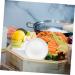 ABOOFAN Display Shelves Sashimi Display Stand Sashimi Setting Mould Table Decors Crafts Seafood Sushi Plate - Buy Online on SooperMarket.com
