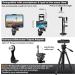 LCNCY Binocular Tripod Stand - Universal Lightweight Travel Video Tripod with Remote - Matte Black (Compatible with Camera, Phone, iPad, DSLR, GoPro, Spotting Scope, Telescope, Astronomy Binoculars) - Buy Online on SooperMarket.com