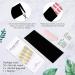 Semi Cured Gel Nails Strips - 20 Stickers Nail Wraps - Soft Self-Adhesive Gel Nail Stickers - Gold Glitter Gel Nail Strips for Nails Manicure Nail Wraps UV/LED Lamp Required Gold Edge - Buy Online on SooperMarket.com