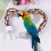 Balacoo Bird Perch Rope Bungee Bird Toy Cage Parrot Chewing Toy (40cm) Size 1 - Buy Online on SooperMarket.com
