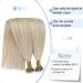 Youngsee Nano Ring Extensions | Real Hair Ash Blonde 35cm | Remy Hair 50g #18/613 | Quality Nano Hair Extensions - Buy Online on SooperMarket.com