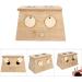 Moxibustion Box - 3 Types Moxa Sticks Burner | Popular Bamboo Box for Health Care & Healing Therapy (2 Holes) - Buy Online on SooperMarket.com