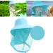 DRYIC Mosquito Head Net Mesh Hat - Extra Fine Holes Insect Netting Bug Face Shield Sun Protection Bug Bee Keeper Outdoor Fishing Hiking Camping Gardening Blue - Buy Online on SooperMarket.com
