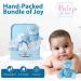 Baby Box Shop Baby Boy Gifts Newborn - 7 Baby Shower Gifts for Baby Boy includes New Baby Boy Gifts in a New Born Baby Gift Set New Born Baby Boy Gift Baby Boy Hamper for New Born Baby - Blue - Buy Online on SooperMarket.com