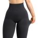 MOOSLOVER Seamless High Waist Butt Lifting Yoga Pants in Black - Medium #1 Compression Tights for Women - Buy Online on SooperMarket.com
