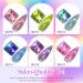 MEET ACROSS Glass Cat Eye Gel Polish Set - Colorful Magnetic UV Nail Polish for DIY Manicure | Soak Off Transparent Gel Kit - Buy Online on SooperMarket.com