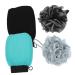 FRCOLOR 2 Sets Bath Set Mens Body Scrub Mens Body Scrubber Bath Loofahs Bath Exfoliating Pad Shower Gloves Rayon Bubble Making Net Bathroom Supplies Bathing Towels Clean Glove Ball Man