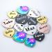 ID Tags for Dogs Cats - YEHANTI Personalised Dog Tag Engraved Stainless Steel Dog Tags Cat Tags for Pets with Various Cute and Beautiful Icons ID Name Tags for Dog Doggy Cat Kitten Heart - Buy Online on SooperMarket.com