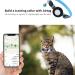 2022 Airtag Cat Necklace Holder - Small Air Day Cat Neckband for Apple Airtag GPS Tracker | Black Pink Purple & Lumiblau Options - Buy Online on SooperMarket.com