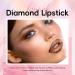 Metallic Dark Brown Lipstick Liner Set - Long Lasting Glitter Diamond Lip Color | Full Coverage Non-Stick Makeup for Women - Buy Online on SooperMarket.com