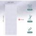 Fusible Fleece Interfacing - 2 Pack, 20 x 108 Inch - Iron On Batting for Sewing, Quilting, Crafting - DIY Tote Bags, Home Decor - White Foam Stabilizer - Buy Online on SooperMarket.com