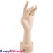 Voloria Flexible Mannequin Hand Nail Display - Left Hand with Soft Fingers for Practice Manicure Nails - Buy Online on SooperMarket.com