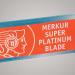 Merkur Stainless Steel Super Platinum Razor Blades - Double-Sided Rustproof Ideal for Wet Shaving (10 Pack) | Premium German Quality - Buy Online on SooperMarket.com