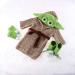 Handmade Crochet Star Wars Yoda Baby Costume Set - Newborn Photography Prop in Green - Buy Online on SooperMarket.com