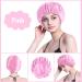 4PCS Silk Bonnet Set for Black Women - Satin Bonnets for Sleeping, Silk Sleep Cap for Curly Hair - Buy Online on SooperMarket.com