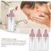Shop NOLITOY 3pcs Mini Pump Bottles - Perfect for Travel Soap Shampoo & Lotion - Clear Foaming Bottle Set in Miss Pink - Buy Online on SooperMarket.com