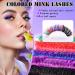 Uranian Colored Lashes Clusters - 280pcs DIY Eyelash Extensions 14mm & 16mm D Curl for Dramatic Looks - Ship Worldwide - Buy Online on SooperMarket.com