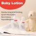 B&B Baby Lotion - Gentle Moisturizing Face and Body Lotion for Newborns - Jojoba Oil & Shea Butter Formula - Allergen-Free Citrus Scent - 6.76 fl.oz - Buy Online on SooperMarket.com