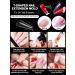 Kalolary Nail Mold Acrylic Nail Forms 100Pcs T Curve Shape + 10 Pink Nail Tip Clips - Buy Online on SooperMarket.com