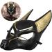 Magiclulu Anubis Mask - Egyptian Costume & Cosplay | Classic Venetian Men's Masquerade & Halloween Party Mask - Buy Online on SooperMarket.com
