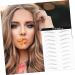 Mikinona 2 Pairs Disposable Makeup Tools 4d Hair-like Authentic Eyebrows Template Eyebrow Trimming The Lazy - Buy Online on SooperMarket.com