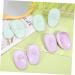 PLAFOPE 4 Pairs Hair Coloring Ear Covers Silicone Hair Coloring Earmuffs Ear Covers for Hair Dryer Hair Dyeing Earmuffs Ear Covers for Swimming Ear Covers for Shower Silicone Ear Covers - Buy Online on SooperMarket.com