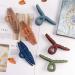 Whaline Matte Hair Claw Clips - 6 Color Strong Hold 4.3 Inch Butterfly Clamp for All Hair Types - Buy Online on SooperMarket.com