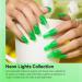 MIZHSE Quick Dry Neon Green Nail Polish - Water-Based 15ml High Gloss Manicure Lacquer for DIY Nail Art & Salon Use - Ideal Gift - Buy Online on SooperMarket.com