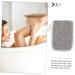 CANIGHT 5pcs Flip Soap Foam Net Exfoliator Sponge Mesh Soap Saver Bag Mesh Organizer Bags Cotton Linen Khaki - Buy Online on SooperMarket.com