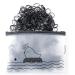 Hair tie hair tie girls 200 pieces of elastic hair tie hair tie small mini hair tie suitable for children hair braids wedding hairstyle small dreadlocks black black