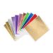Gold Foil Sheets, 600pcs Multipurpose 8cmx8cm Gold Leaf Paper for Arts Decor,Crafts,Gilding,Furniture,Nails,Paintings,Slime,Wall 12 colors-8cm-600pcs