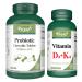 VORST Probiotics 10 Billion 200 Chewable Tablets and Vitamin D3 K2 120 Capsules
